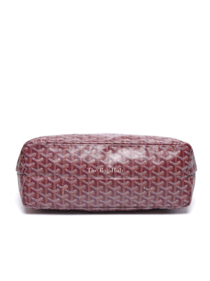 Goyard Burgundy Canvas St. Louis Tote PM