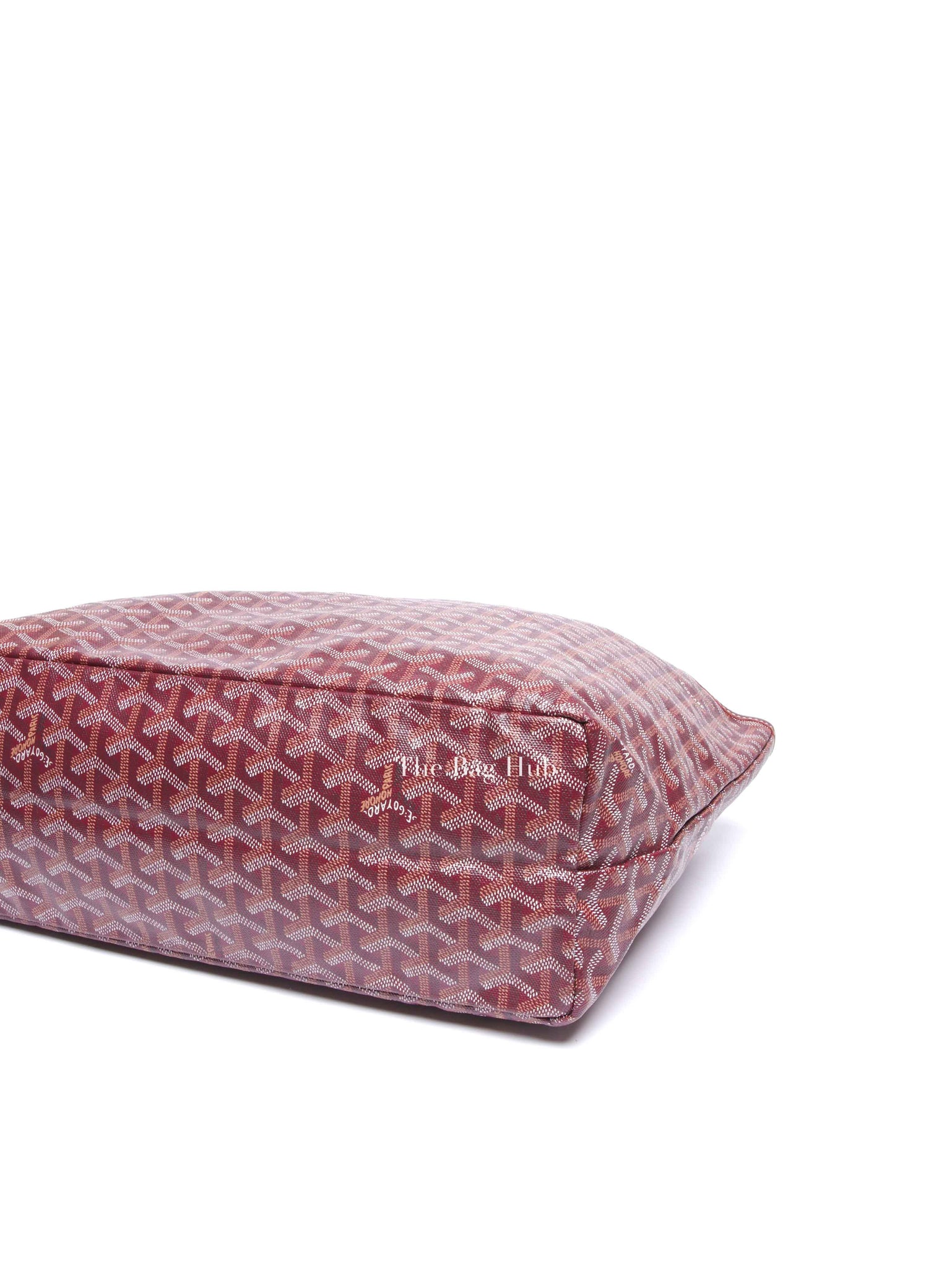 Goyard Burgundy Canvas St. Louis Tote PM