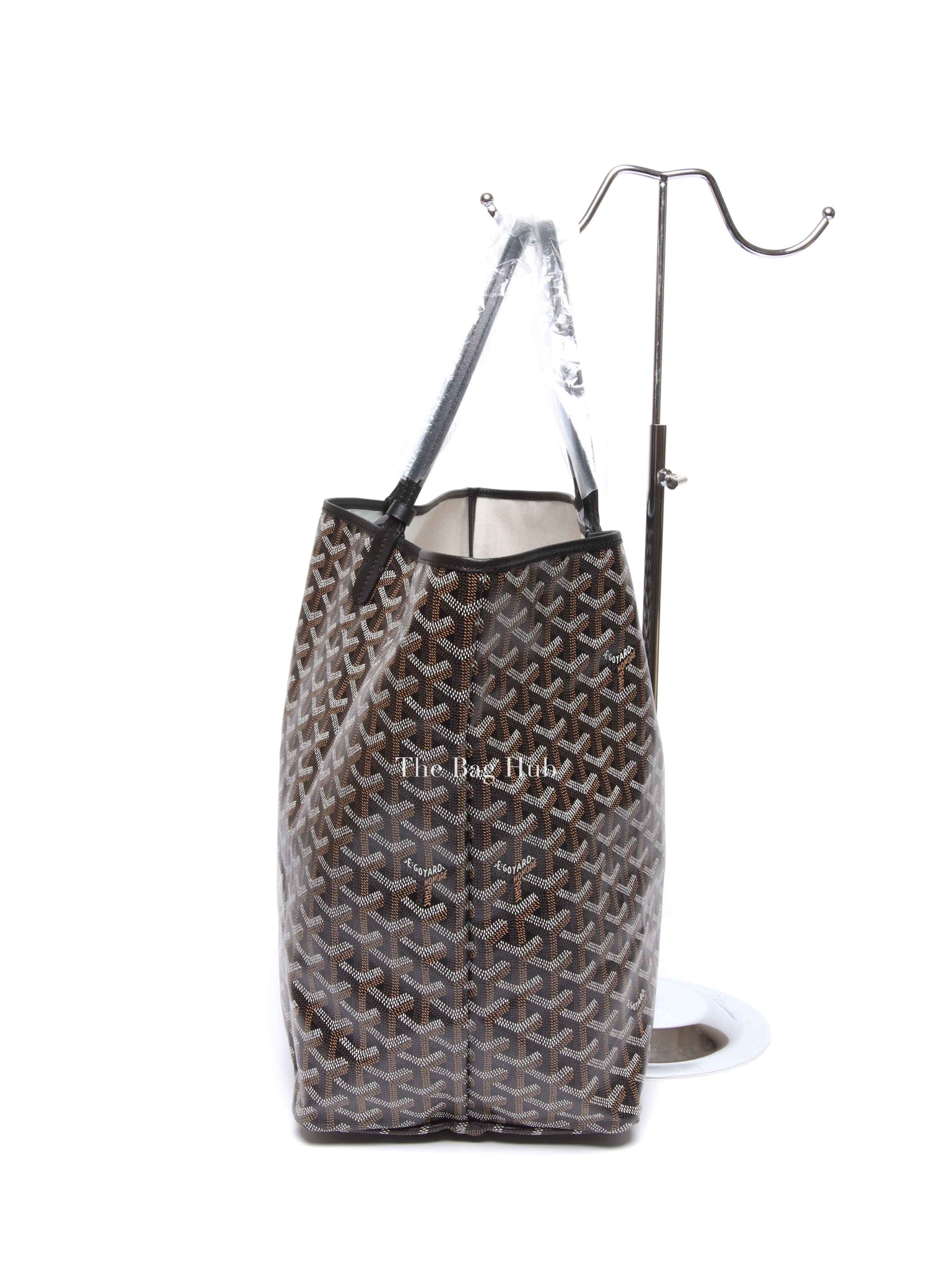 Goyard Noir Canvas St. Louis GM Tote Bag