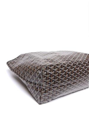 Goyard Noir Canvas St. Louis GM Tote Bag