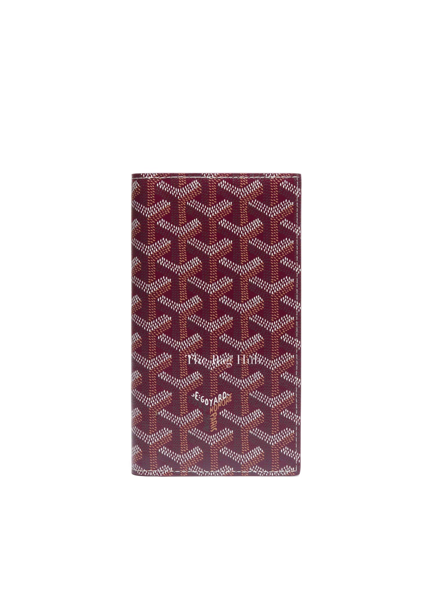 Goyard Burgundy Goyardine Saint Roch Wallet