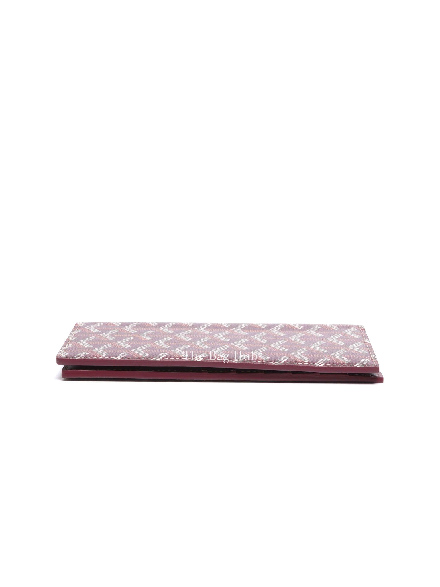 Goyard Burgundy Goyardine Saint Roch Wallet