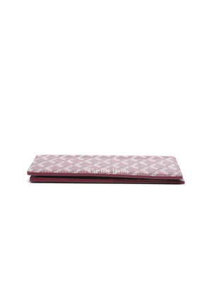 Goyard Burgundy Goyardine Saint Roch Wallet