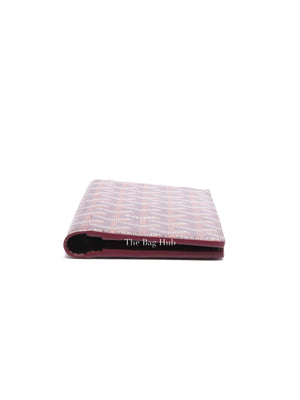 Goyard Burgundy Goyardine Saint Roch Wallet