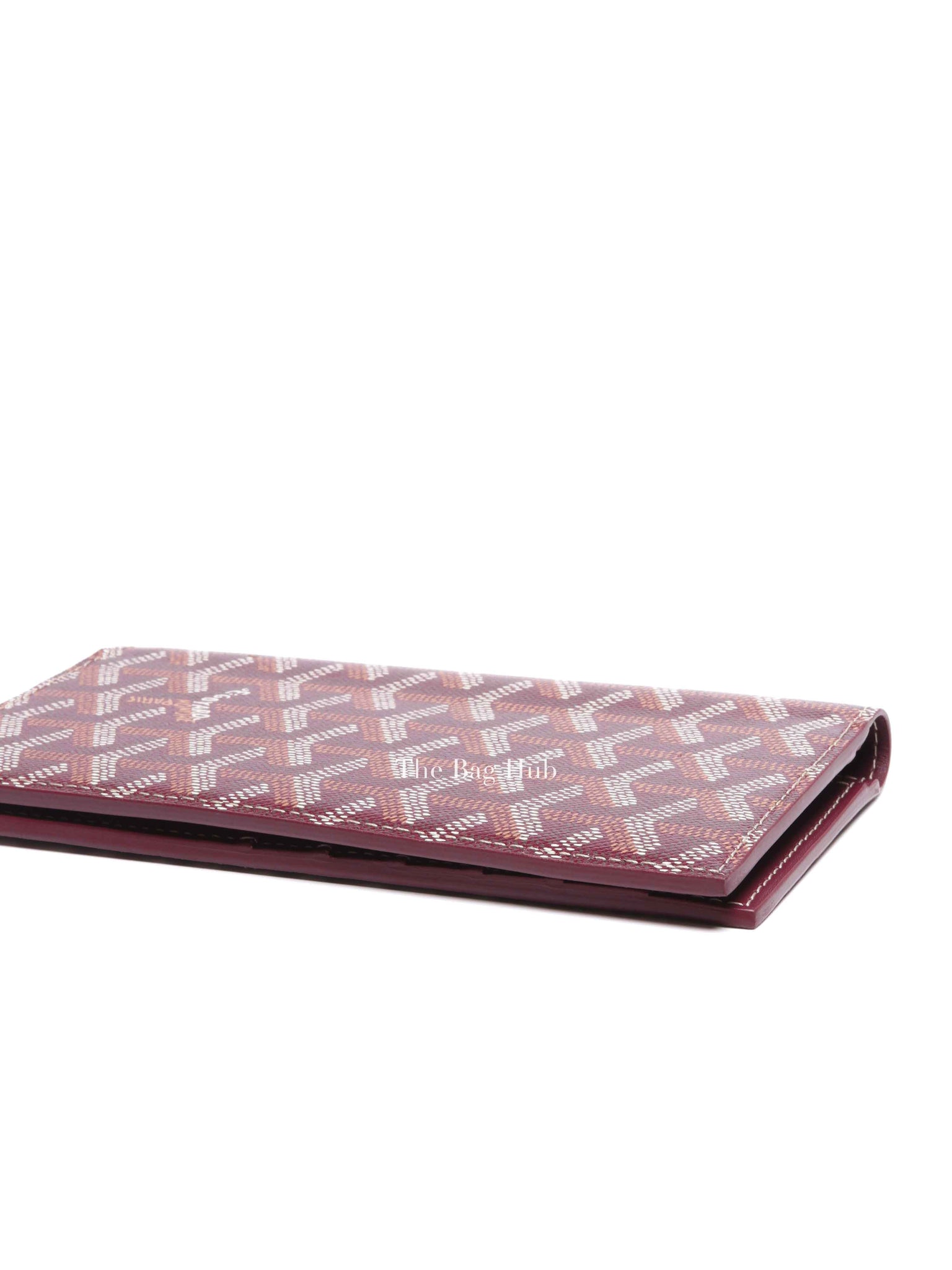 Goyard Burgundy Goyardine Saint Roch Wallet