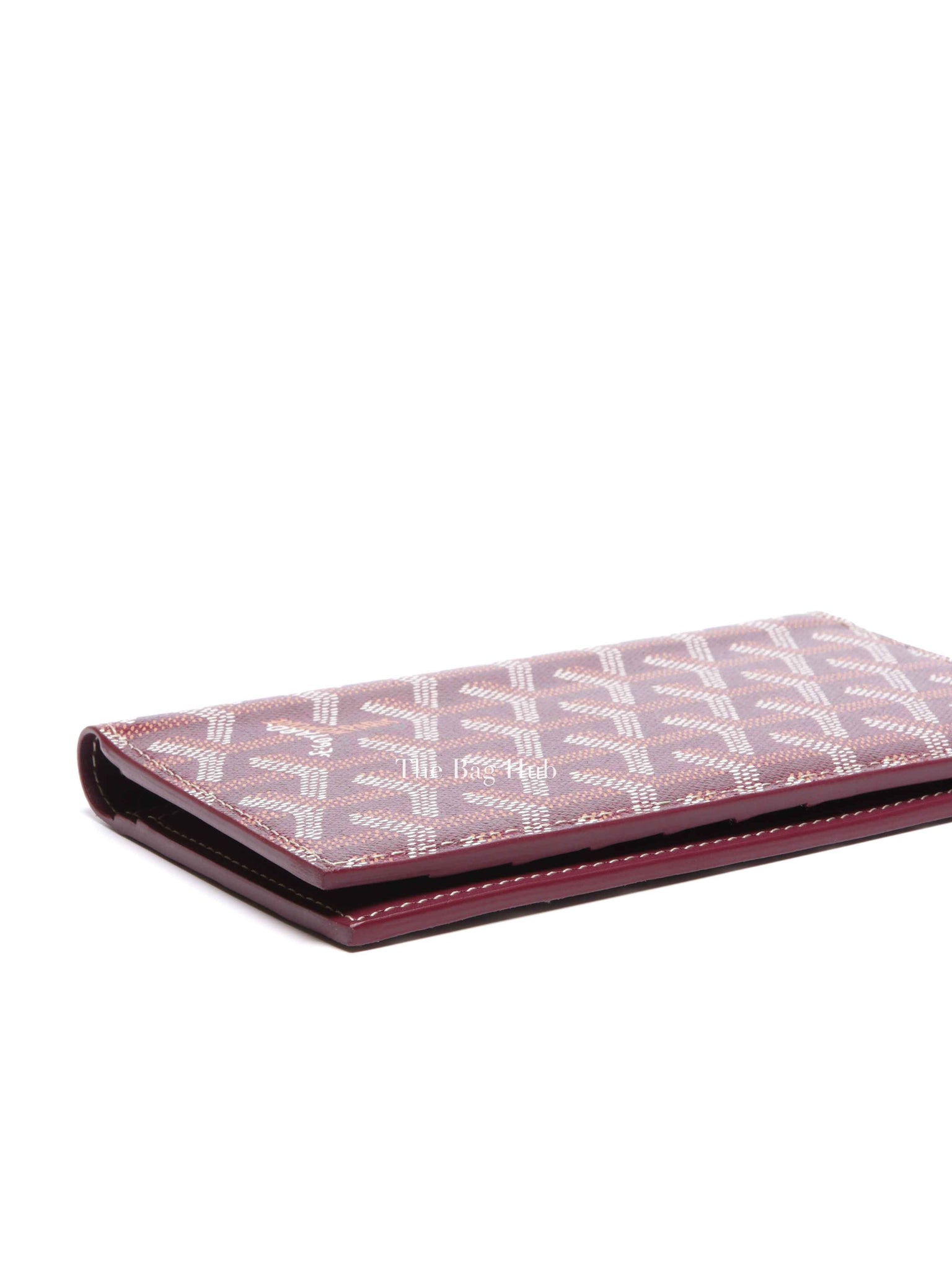 Goyard Burgundy Goyardine Saint Roch Wallet