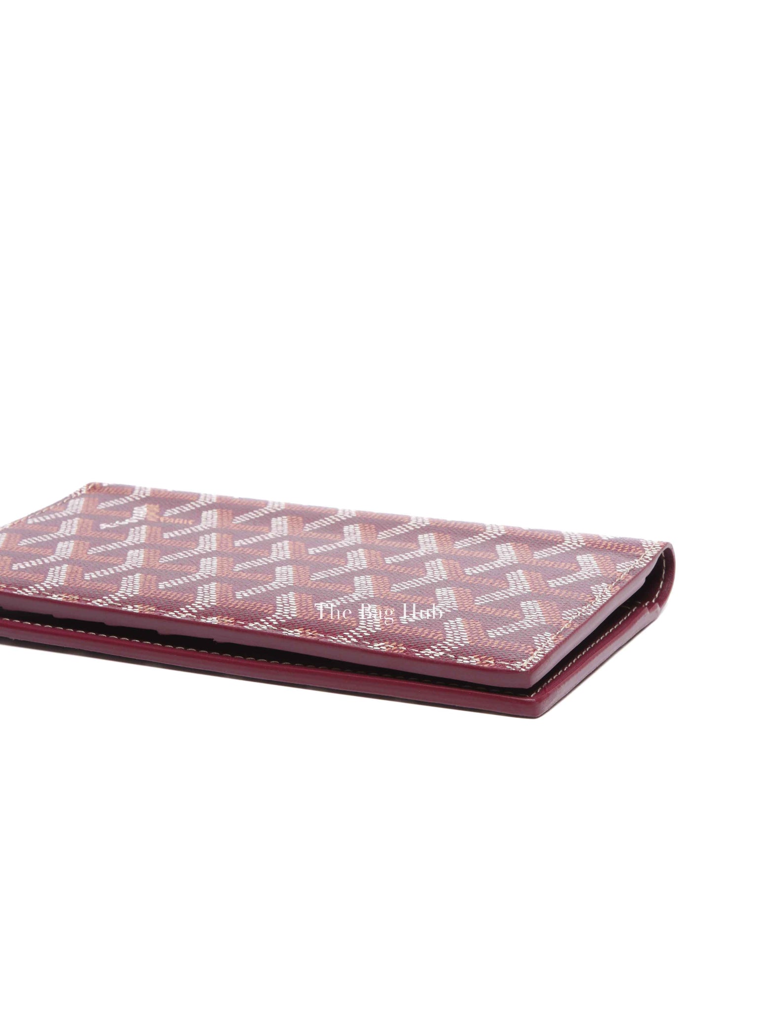 Goyard Burgundy Goyardine Saint Roch Wallet