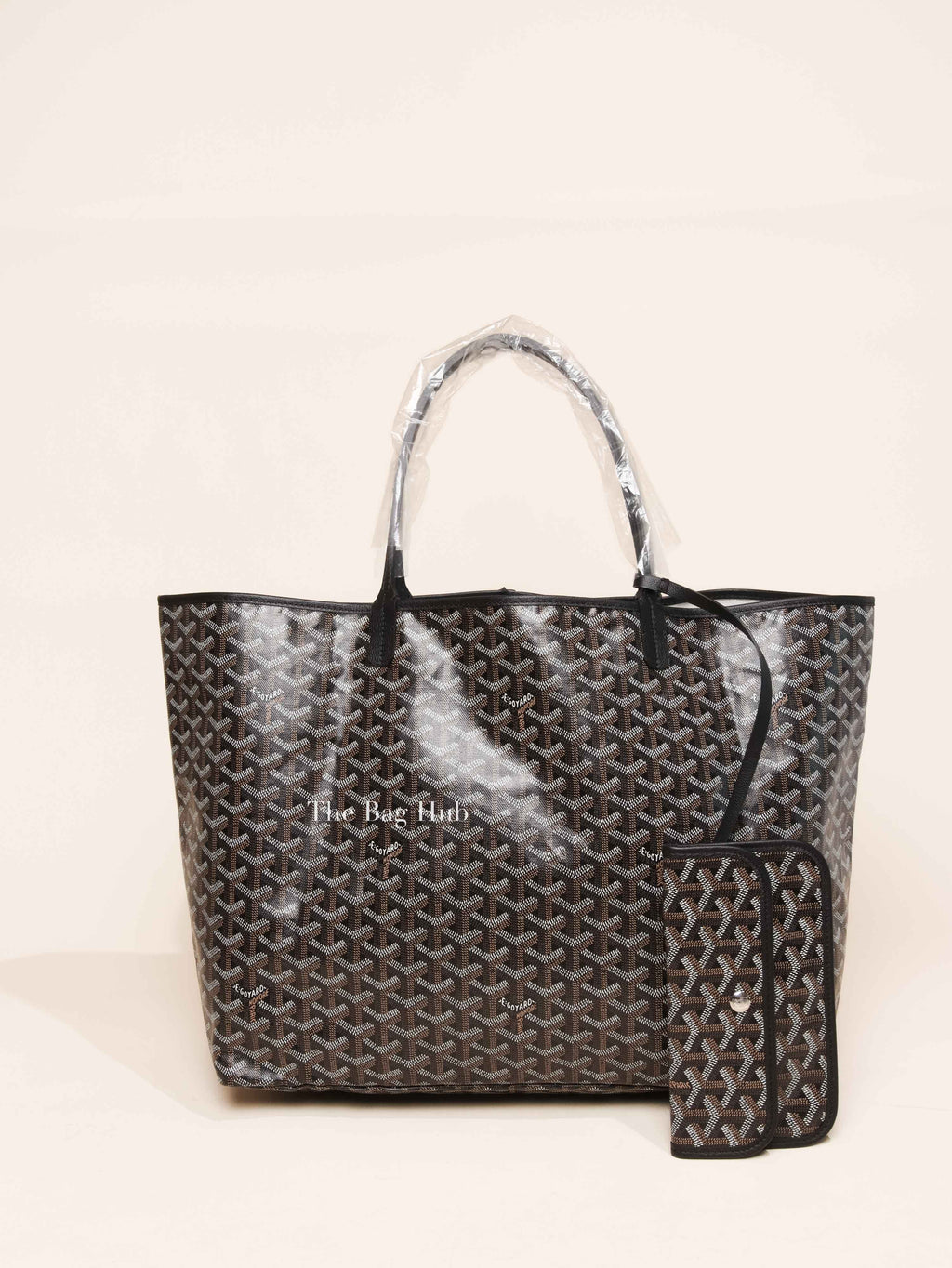 Goyard Noir Canvas St. Louis GM Tote Bag