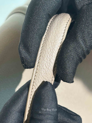 Celine Grey Grained Leather Soft 16 Medium Bag