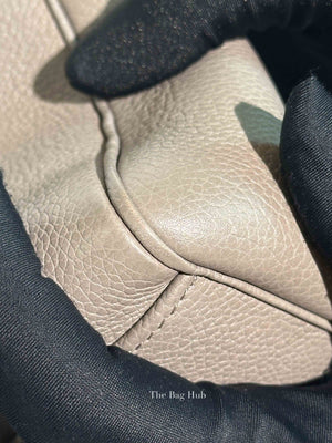 Celine Grey Grained Leather Soft 16 Medium Bag