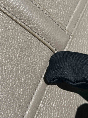Celine Grey Grained Leather Soft 16 Medium Bag