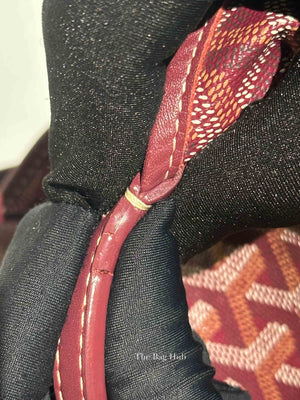 Goyard Burgundy Canvas St. Louis Tote PM