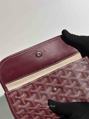 Goyard Burgundy Canvas St. Louis Tote PM