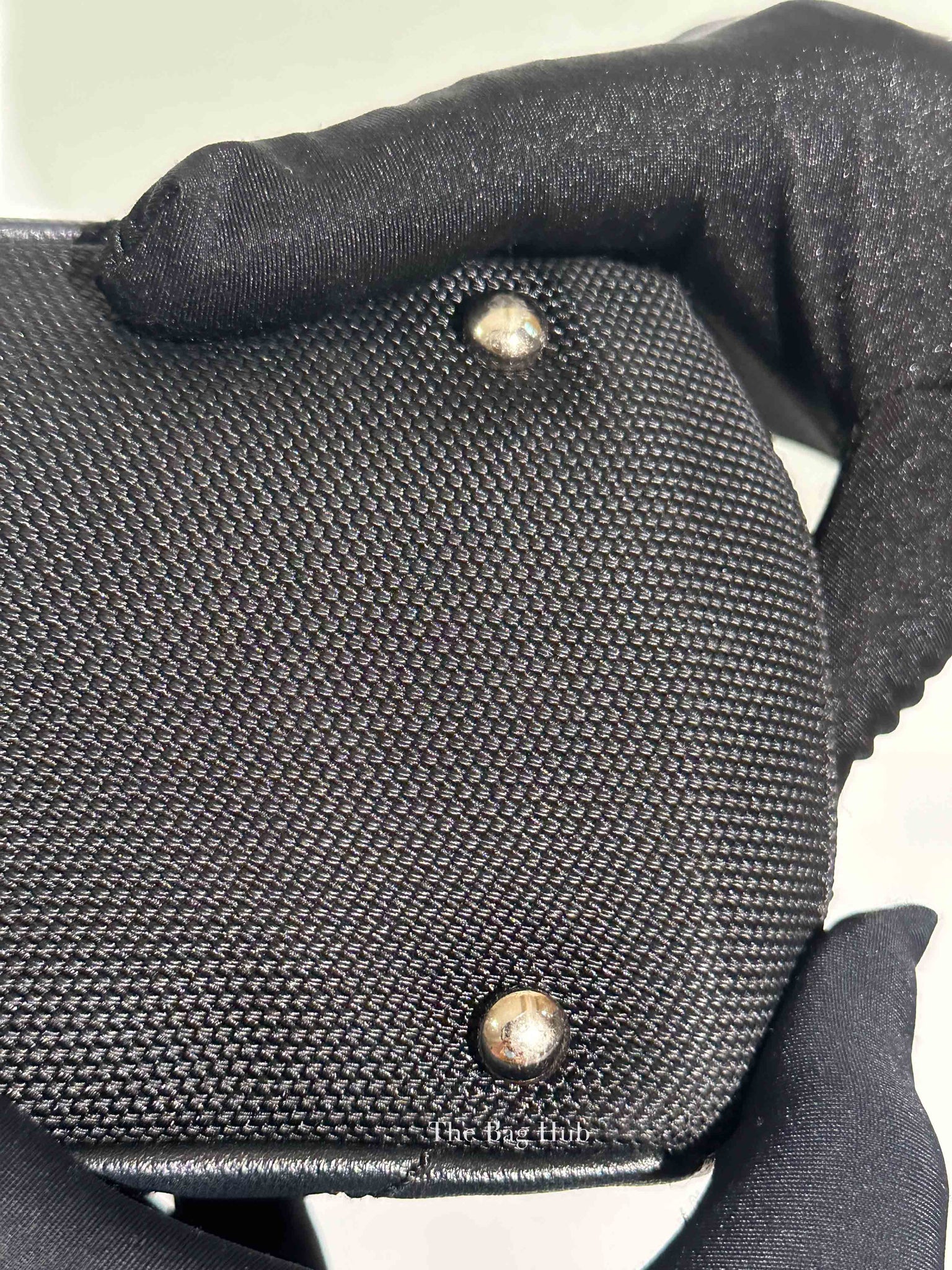 Chanel Black Canvas Paris Biarritz PM Tote Bag