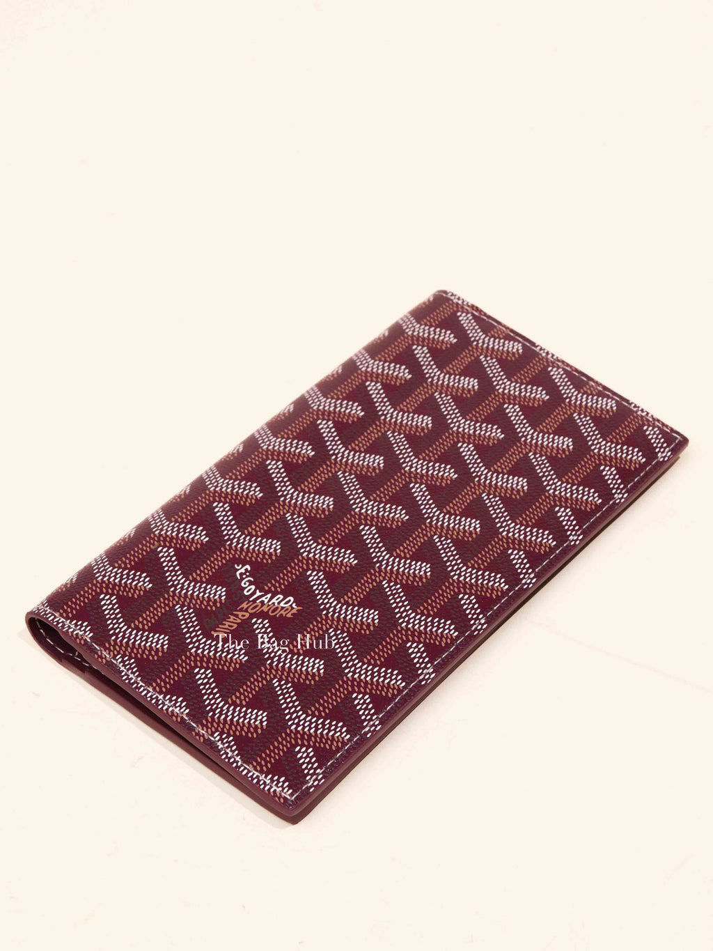 Goyard Burgundy Goyardine Saint Roch Wallet