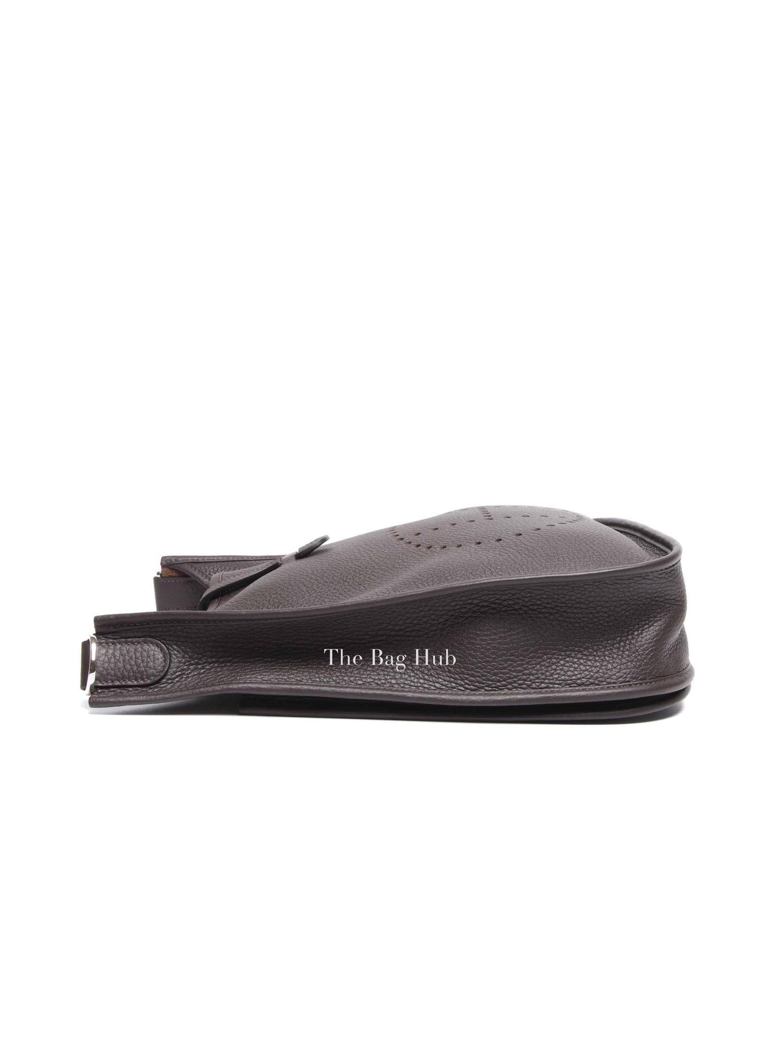 Hermes Ebene Taurillon Clemence Evelyne III PM 29 Bag PHW