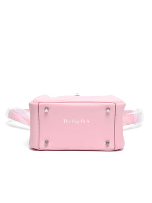 Hermes Rose Sakura Swift Mini Lindy Bag PHW