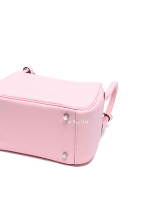 Hermes Rose Sakura Swift Mini Lindy Bag PHW