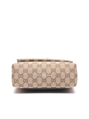 Gucci Brown GG Canvas Small Crossbody Bag
