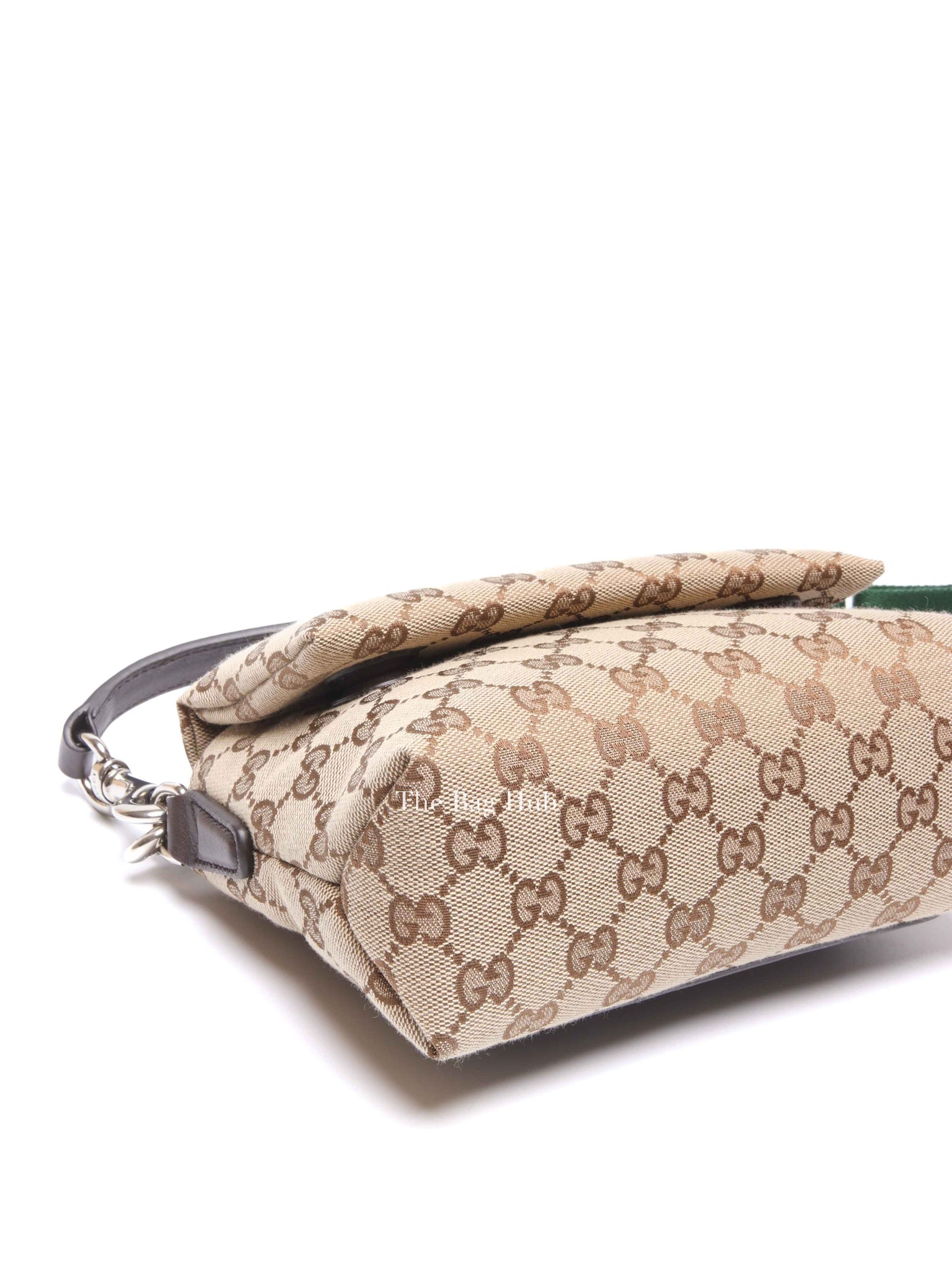 Gucci Brown GG Canvas Small Crossbody Bag