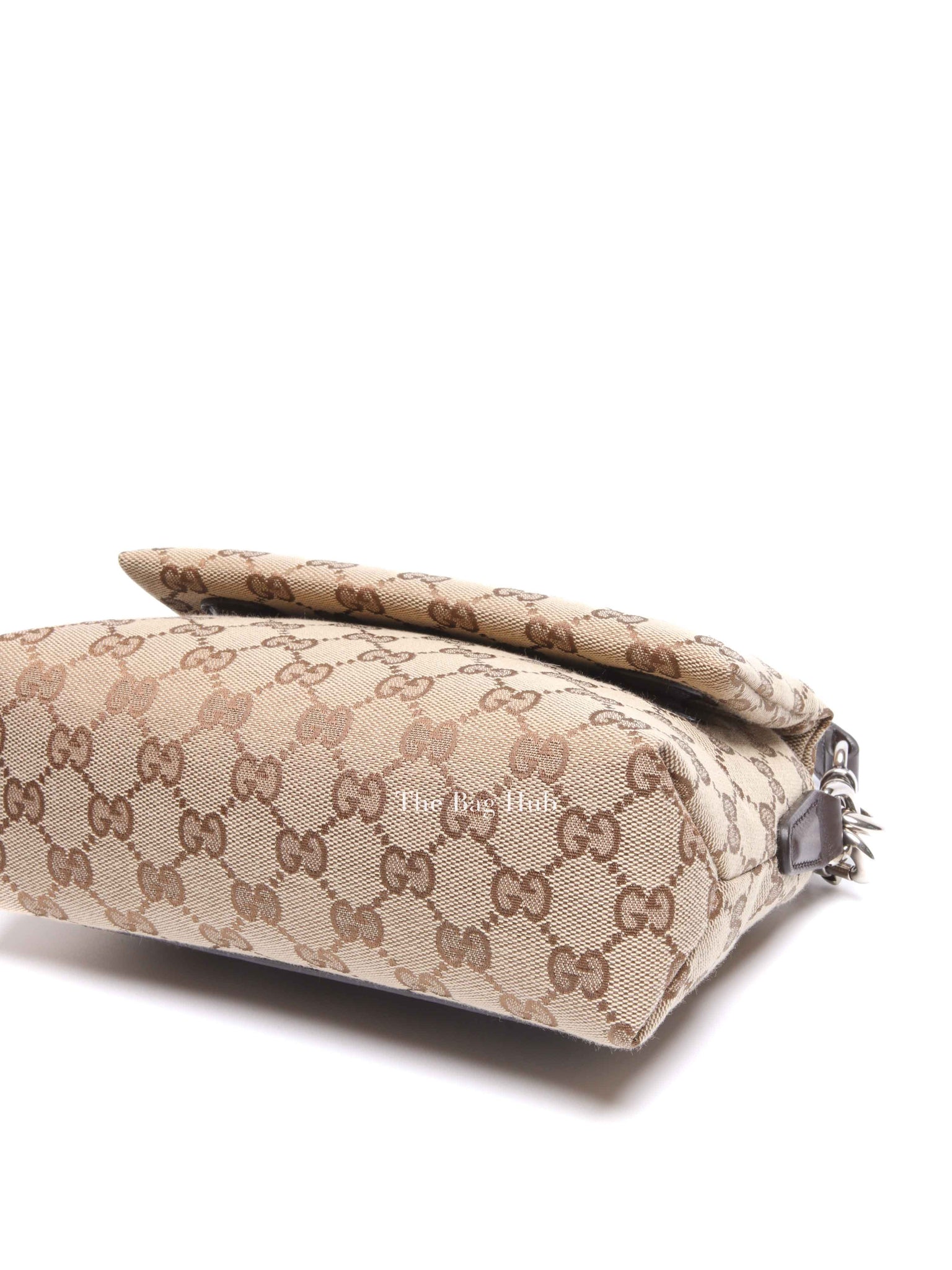 Gucci Brown GG Canvas Small Crossbody Bag