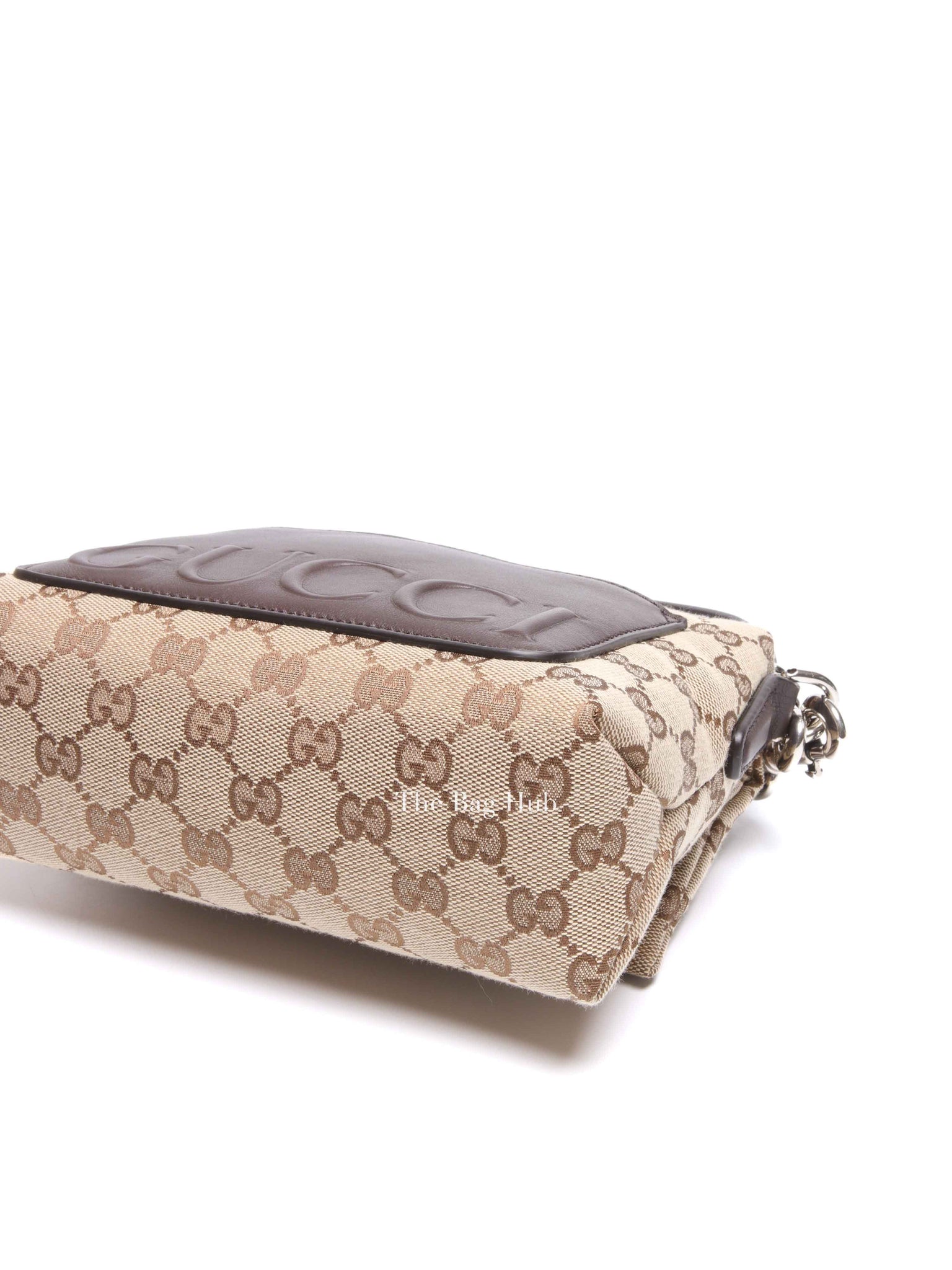 Gucci Brown GG Canvas Small Crossbody Bag