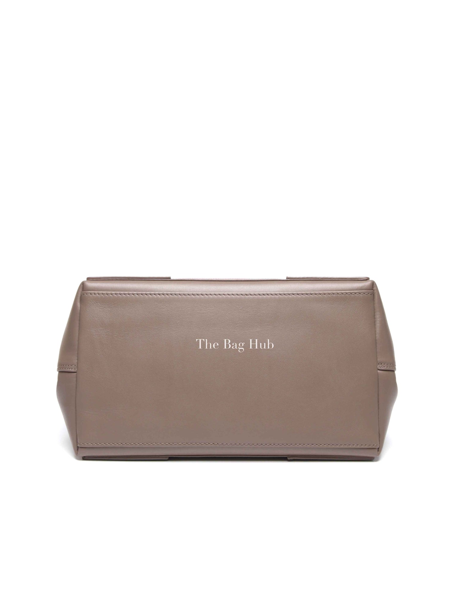Balenciaga Taupe Leather Small Navy Cabas Bag