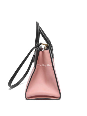 Louis Vuitton Pink/Black Taurillon City Steamer MM Magnolia Bag
