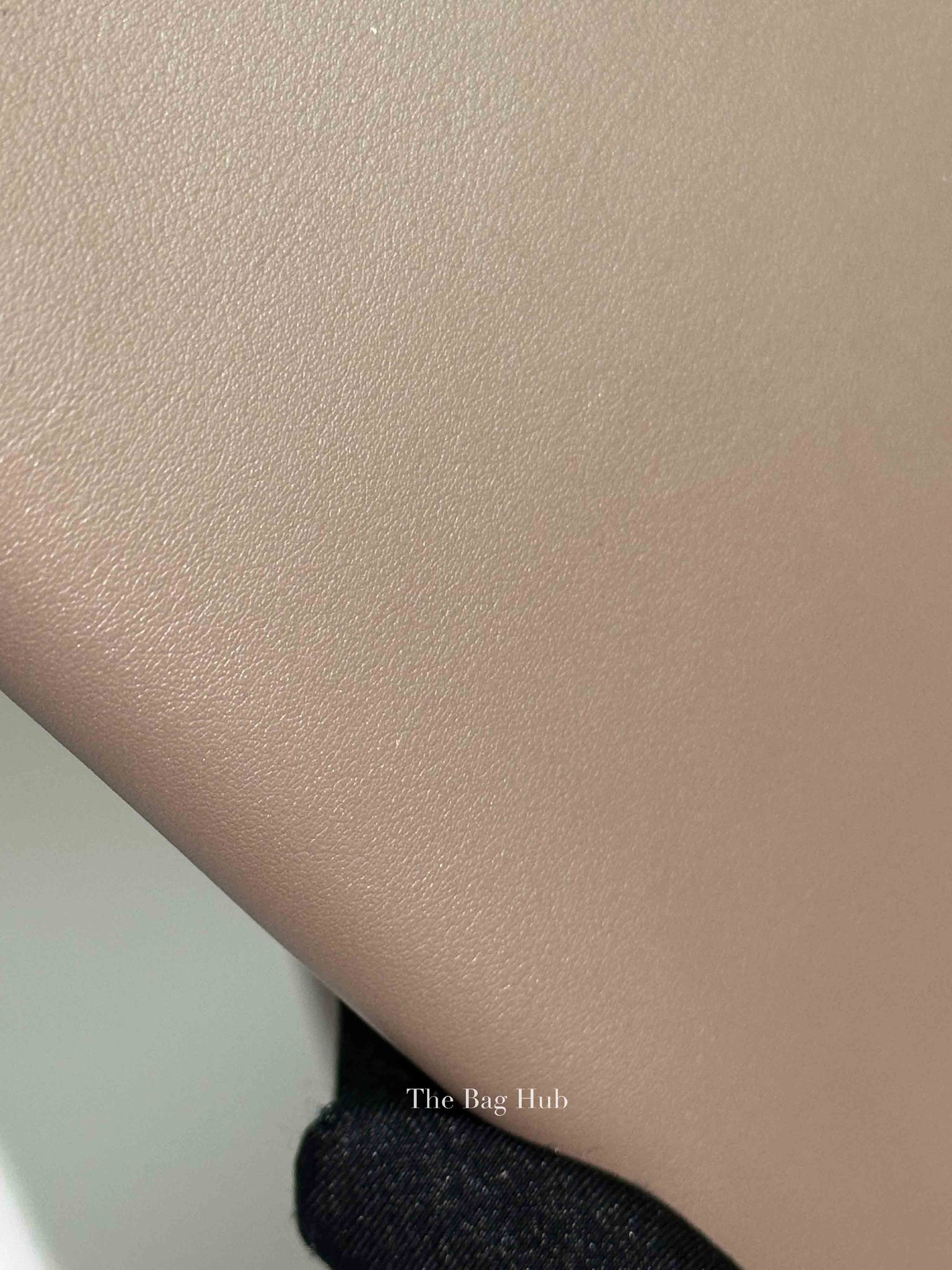 Balenciaga Taupe Leather Small Navy Cabas Bag
