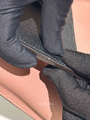 Louis Vuitton Pink/Black Taurillon City Steamer MM Magnolia Bag