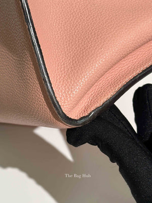 Louis Vuitton Pink/Black Taurillon City Steamer MM Magnolia Bag