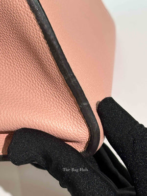 Louis Vuitton Pink/Black Taurillon City Steamer MM Magnolia Bag