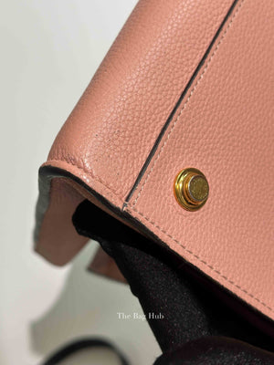 Louis Vuitton Pink/Black Taurillon City Steamer MM Magnolia Bag
