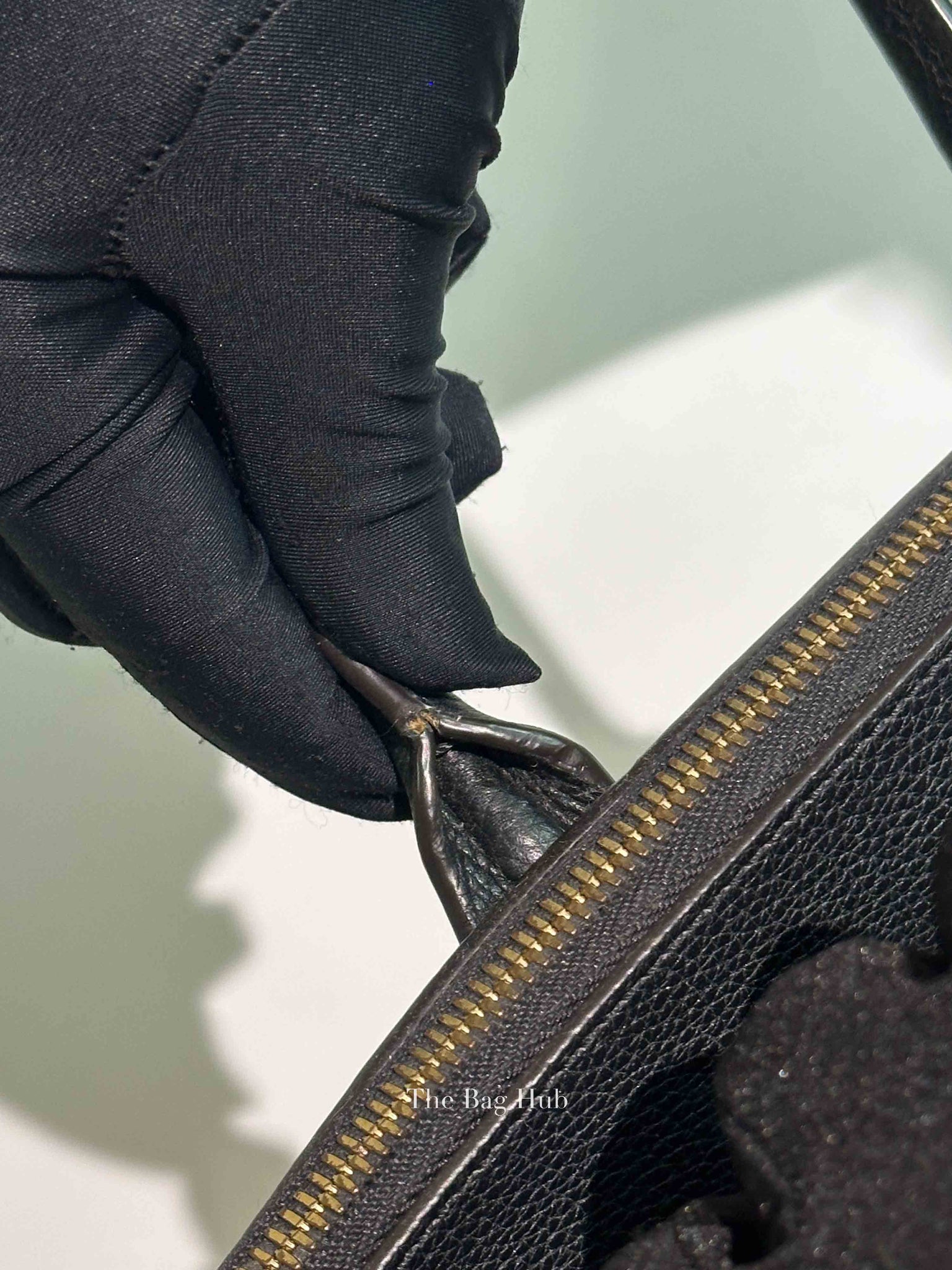 Louis Vuitton Pink/Black Taurillon City Steamer MM Magnolia Bag