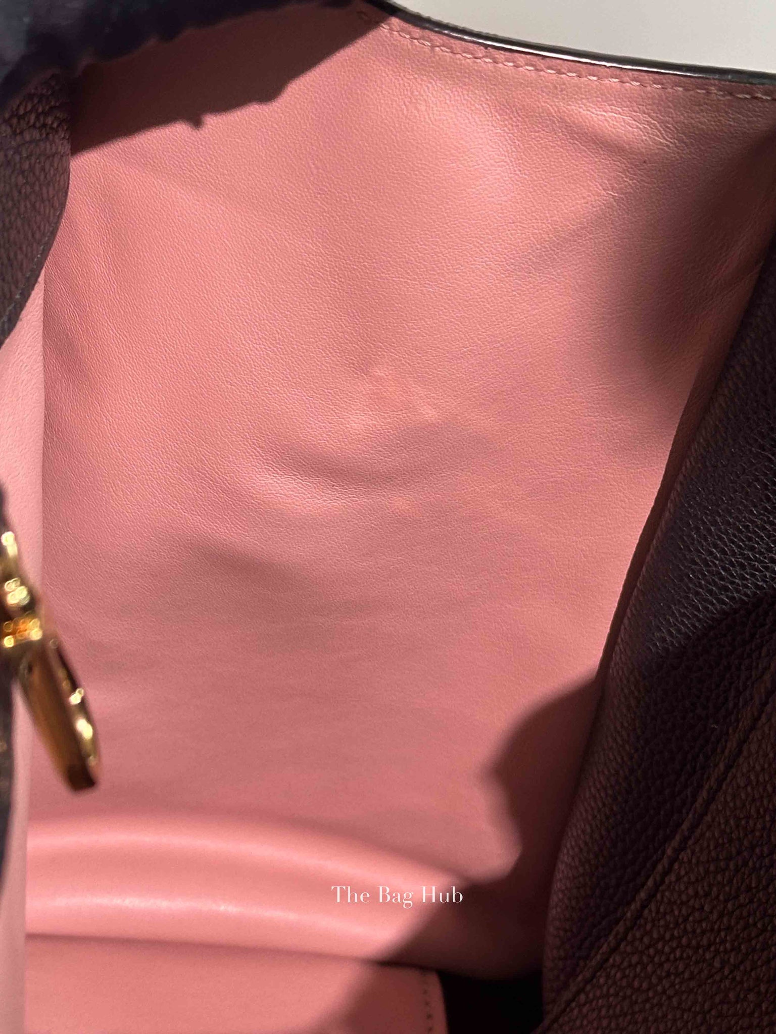 Louis Vuitton Pink/Black Taurillon City Steamer MM Magnolia Bag