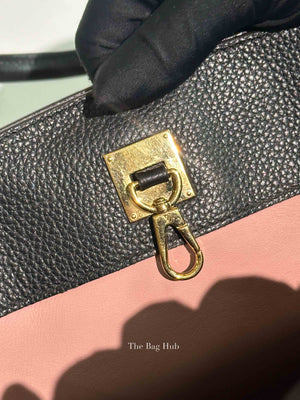 Louis Vuitton Pink/Black Taurillon City Steamer MM Magnolia Bag