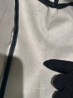 Goyard Black Canvas St. Louis PM Bag