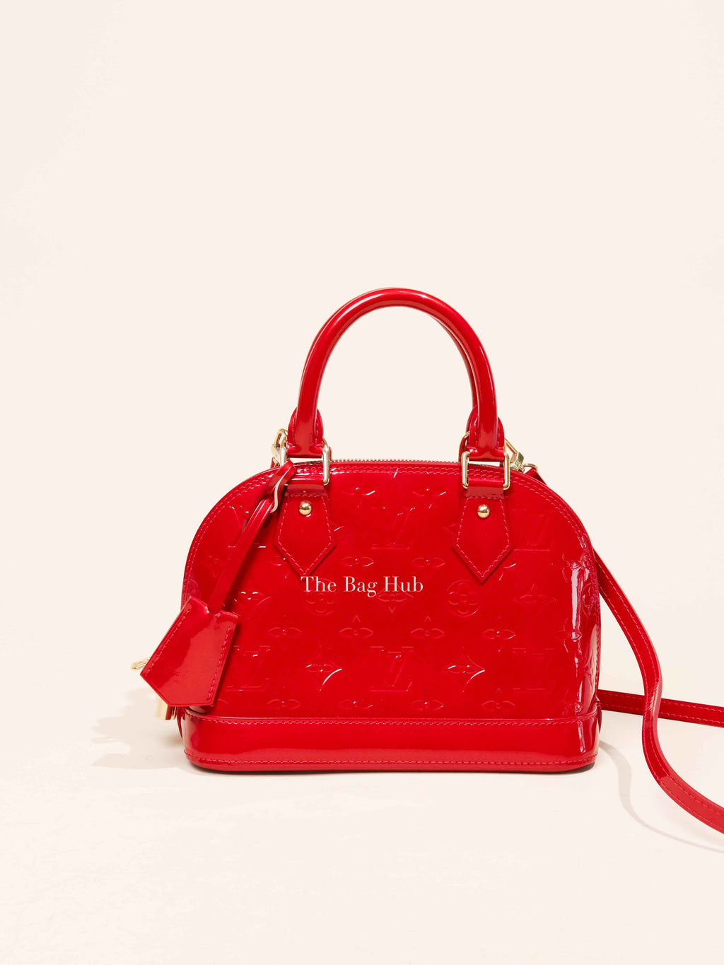 Louis Vuitton Pomme Vernis D'Amour Monogram Alma BB Bag