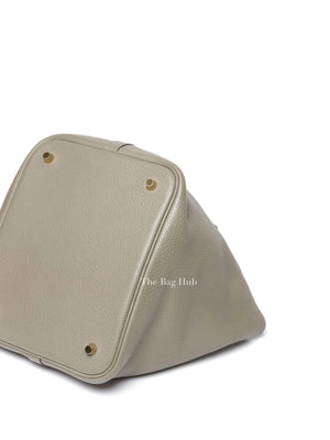 Hermes Etain Taurillon Clemence Picotin 22 Bag