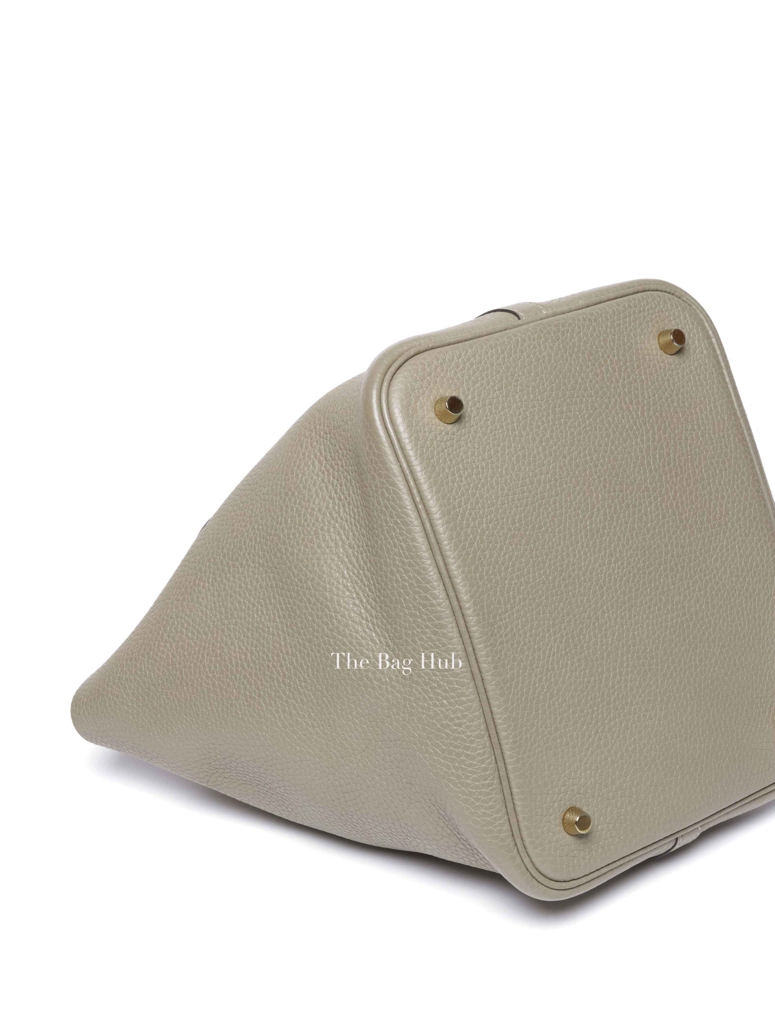 Hermes Etain Taurillon Clemence Picotin 22 Bag