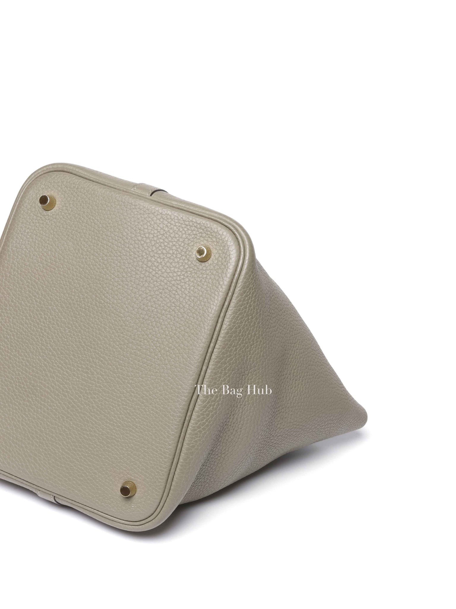 Hermes Etain Taurillon Clemence Picotin 22 Bag