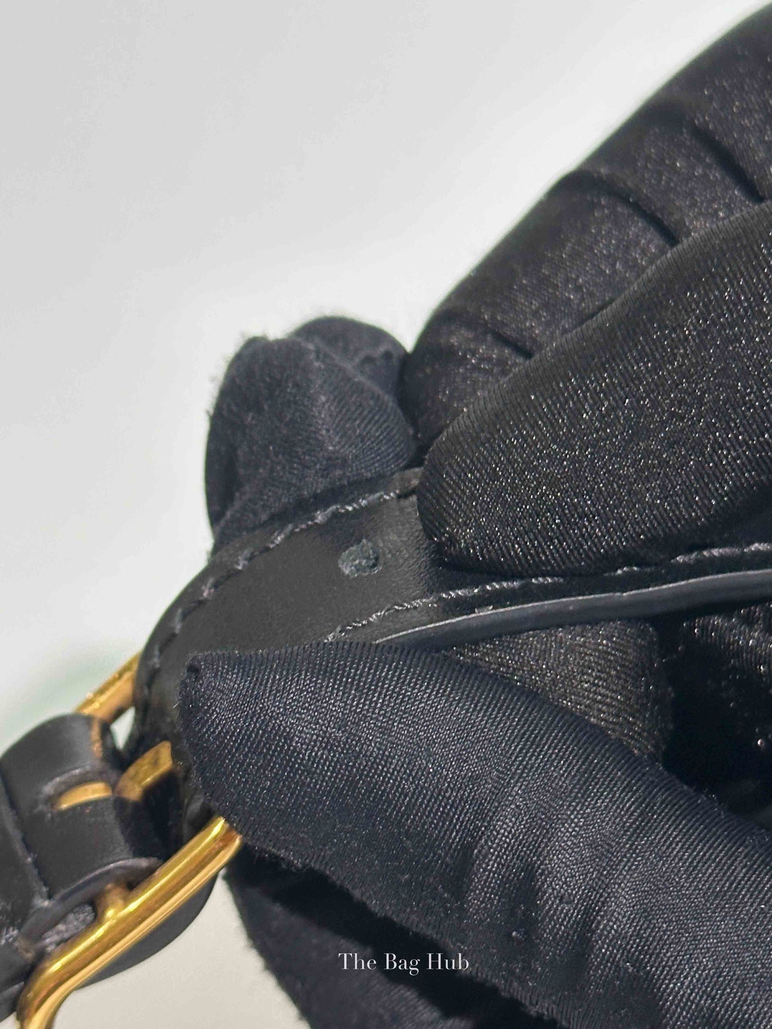 Chloe Black Leather Marcie Medium Clutch Bag with Shoulder Strap