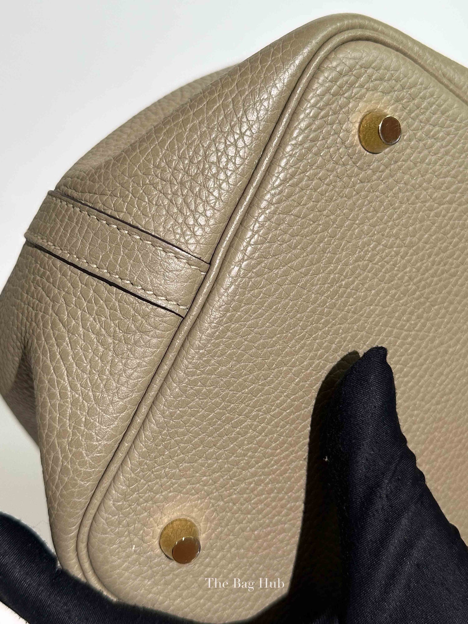 Hermes Etain Taurillon Clemence Picotin 22 Bag