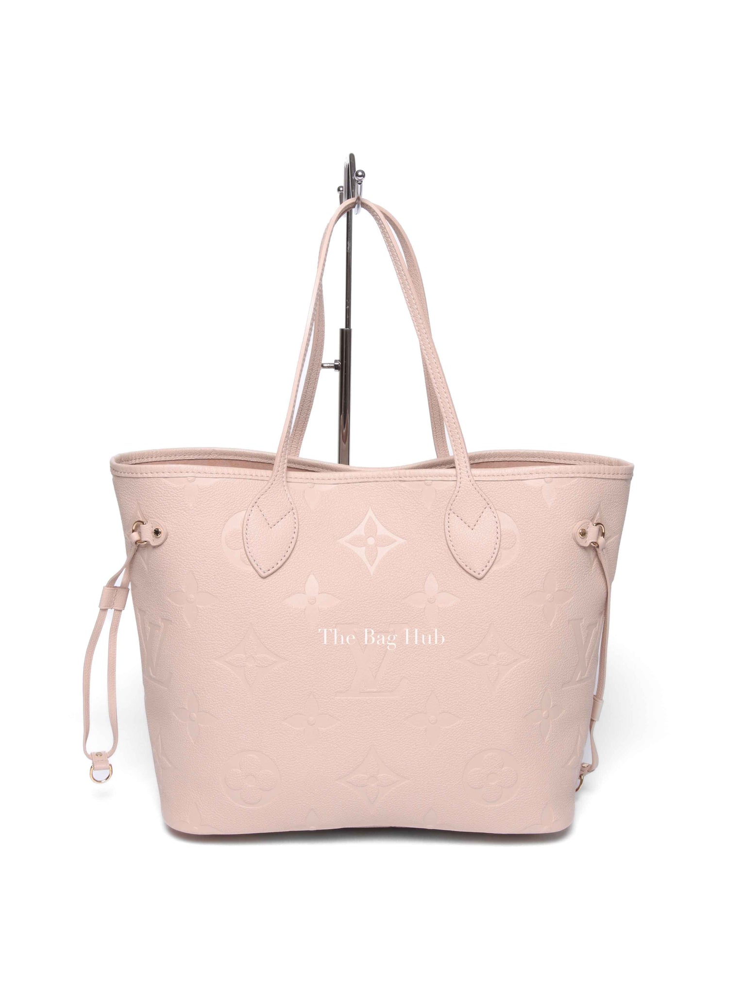 Louis Vuitton Sand Monogram Empreinte Leather Neverfull MM Tote Bag
