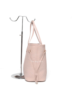 Louis Vuitton Sand Monogram Empreinte Leather Neverfull MM Tote Bag