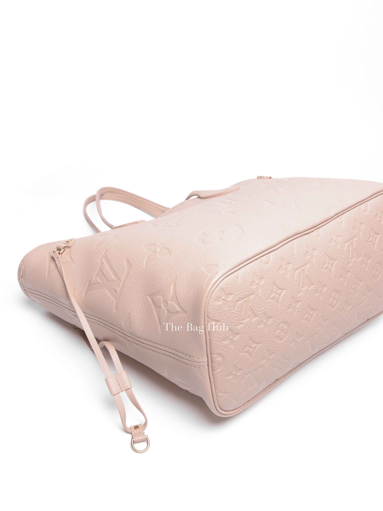 Louis Vuitton Sand Monogram Empreinte Leather Neverfull MM Tote Bag