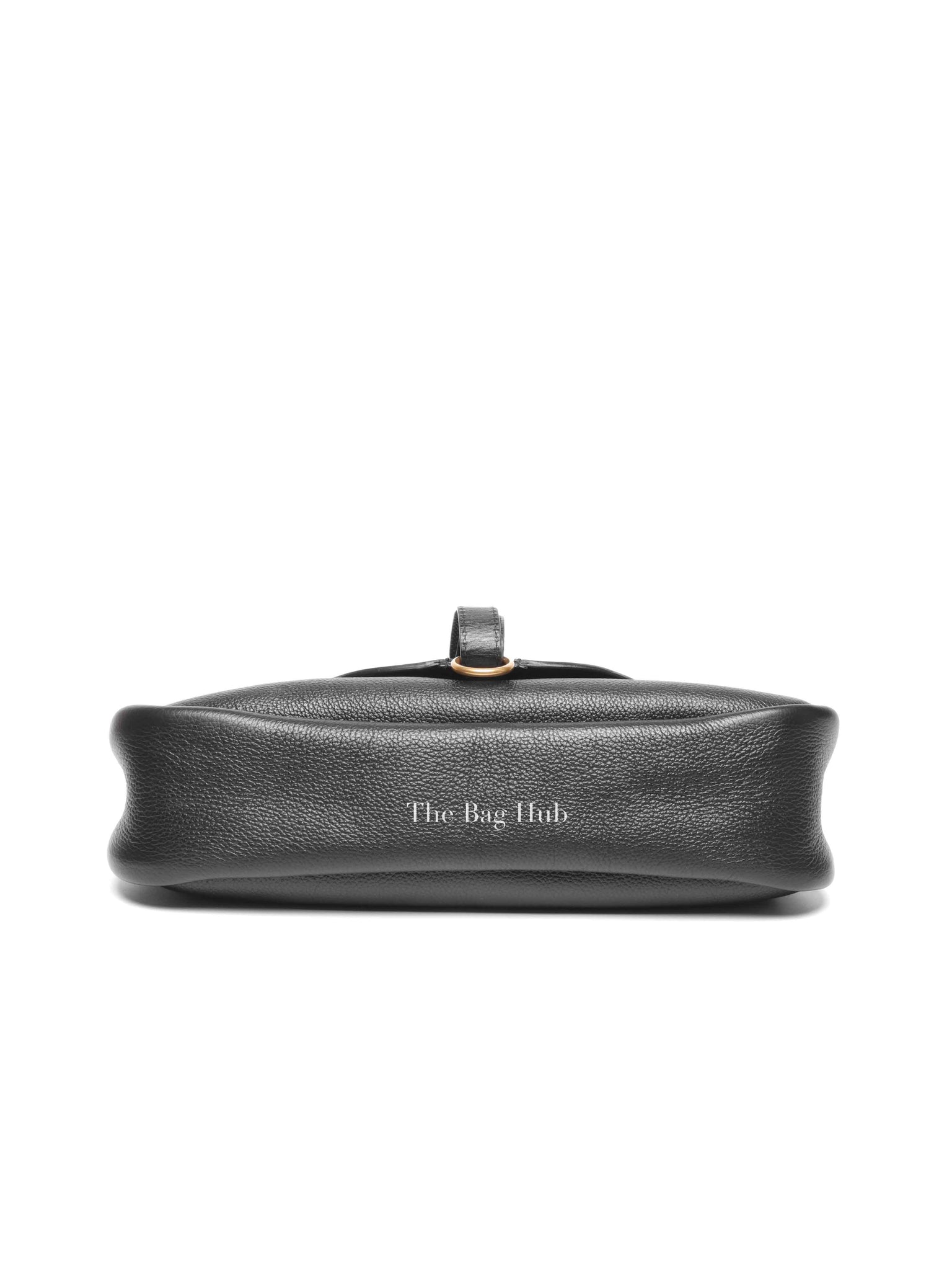 Chloe Black Leather Marcie Medium Clutch Bag with Shoulder Strap