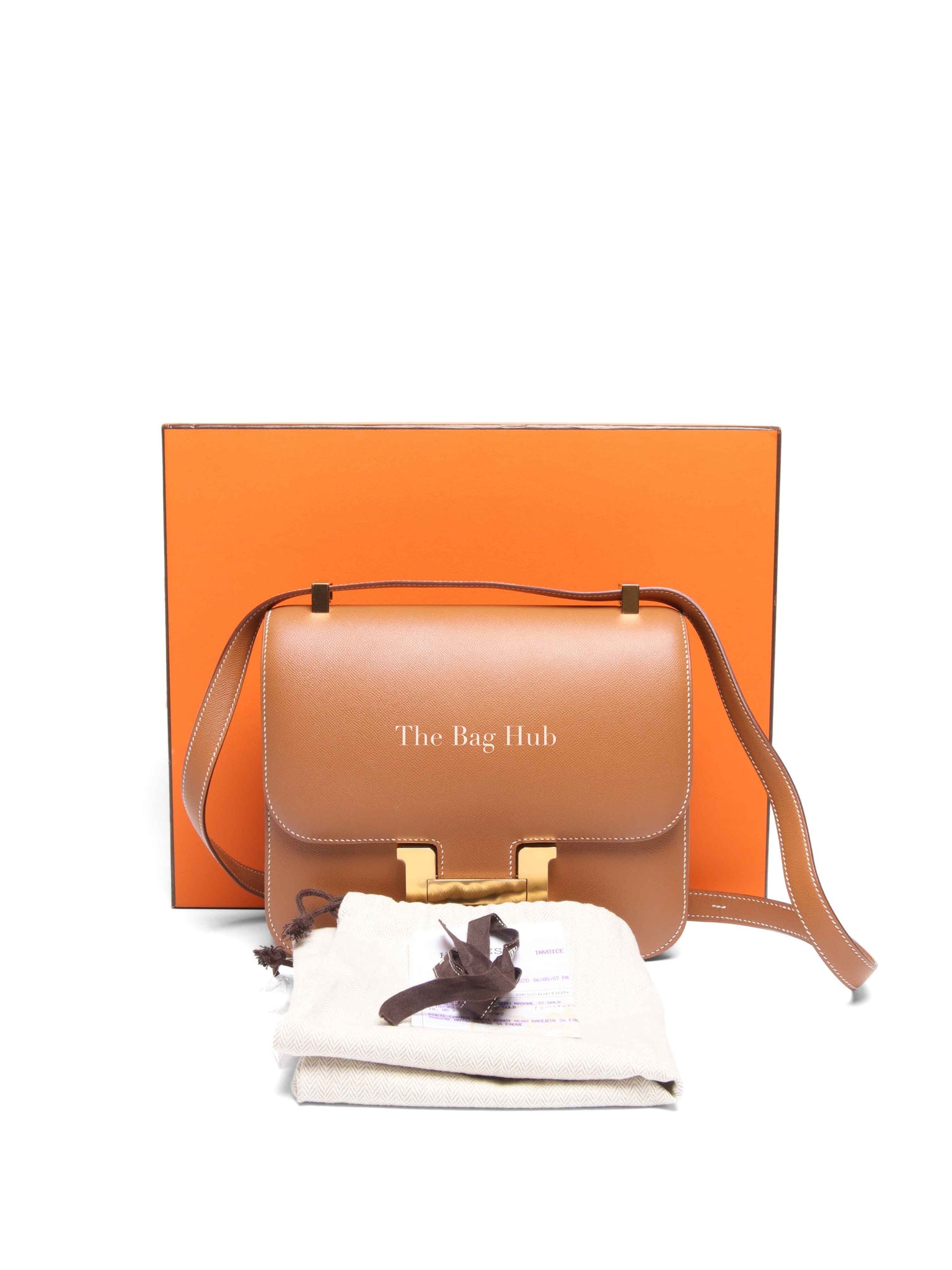 Hermes Gold Veau Madame Constance 24 Bag GHW