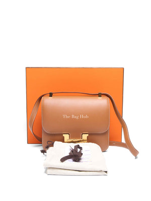 Hermes Gold Veau Madame Constance 24 Bag GHW