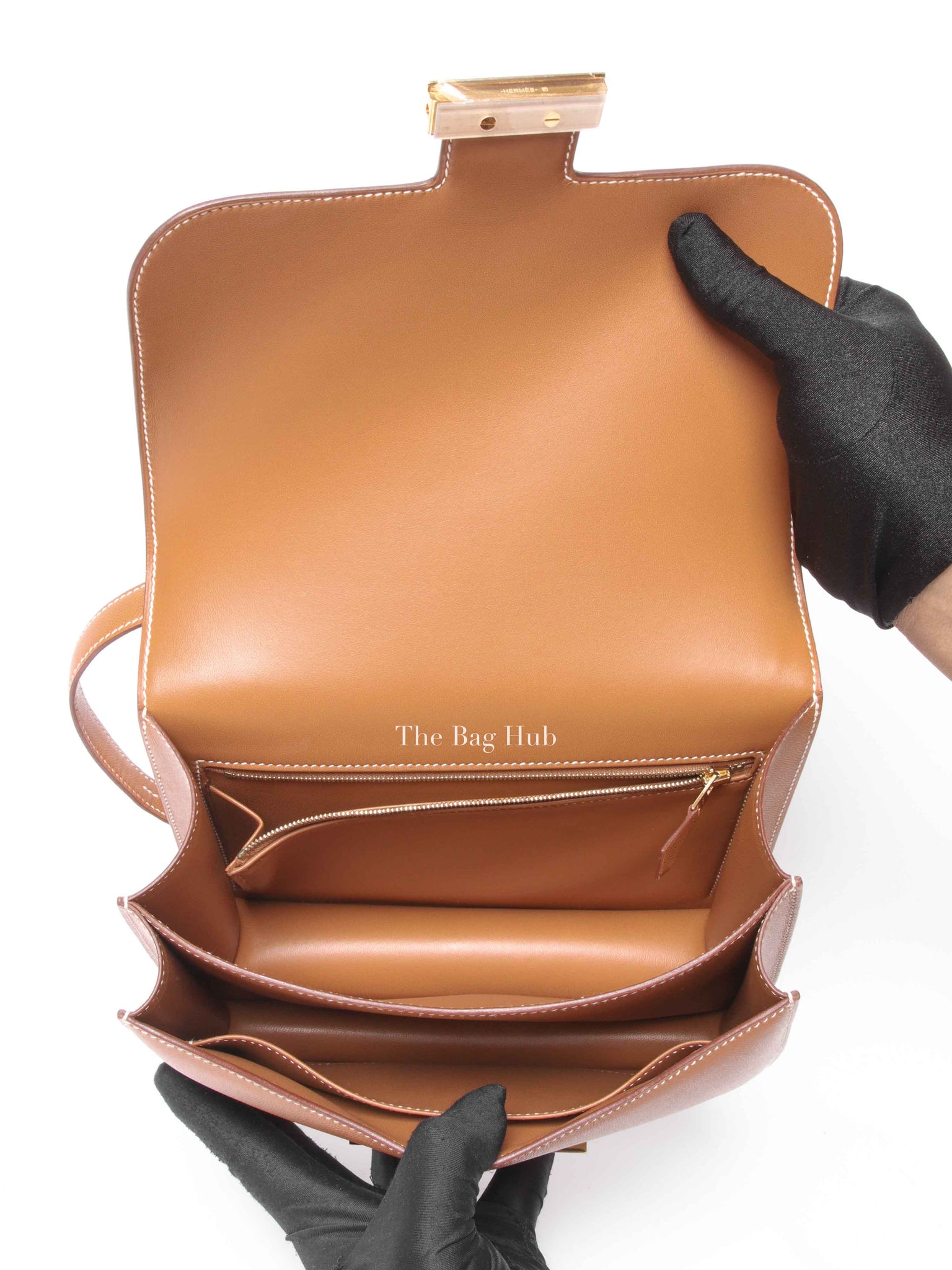 Hermes Gold Veau Madame Constance 24 Bag GHW